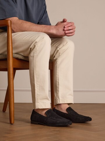 MANFIELD Mocassins in Zwart: voorkant