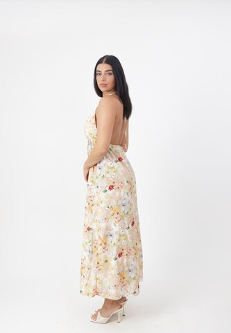 Robe d’été Elara en beige