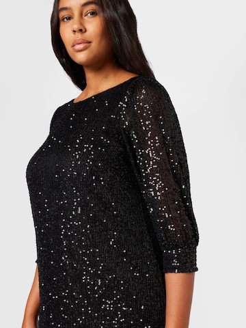 Robe 'Sally' KAFFE CURVE en noir