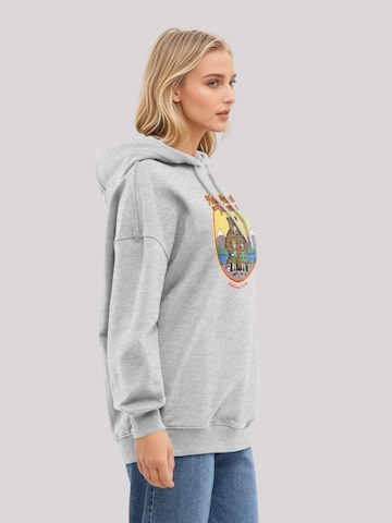 Sweat-shirt 'US National Parks Make Friends At Yellowstone' F4NT4STIC en gris