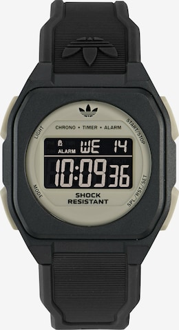 ADIDAS ORIGINALSDigitalni sat 'STREET' - crna boja: prednji dio