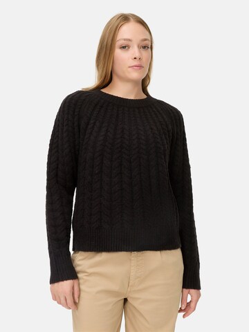 CAMEL ACTIVE Sweater in Black: front