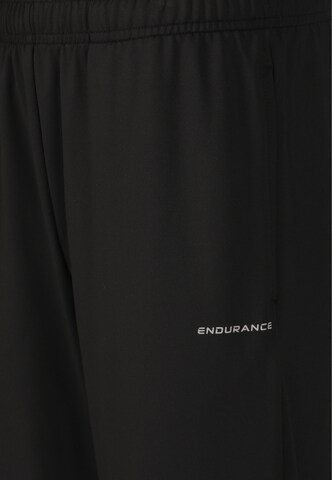 ENDURANCE Regular Sporthose 'Beno V2 Jr.' in Schwarz