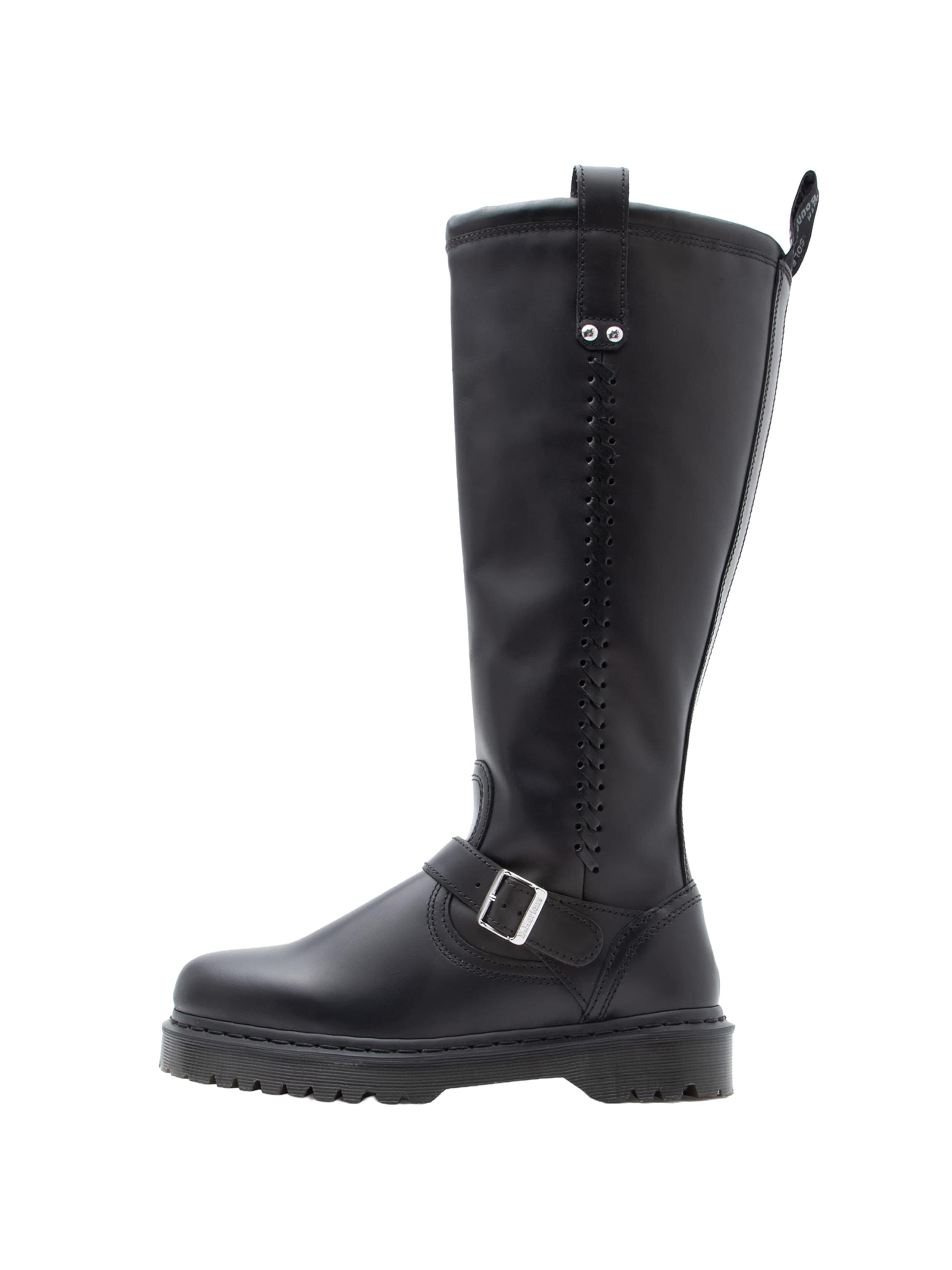 Bottes &#x27;Anistone&#x27; Dr. Martens en noir : devant