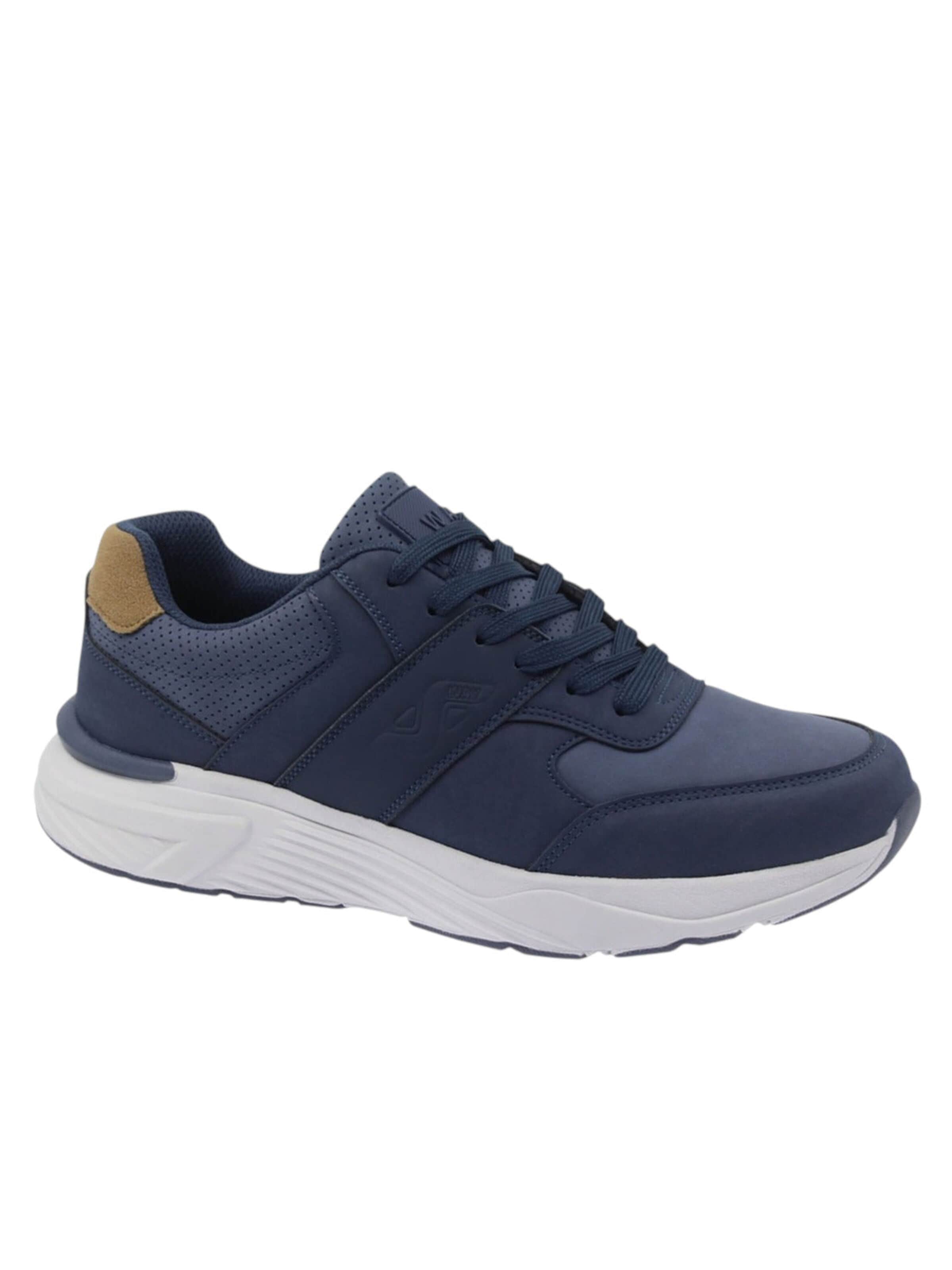 Beppi - Calzado deportivo con cordones en azul: frente