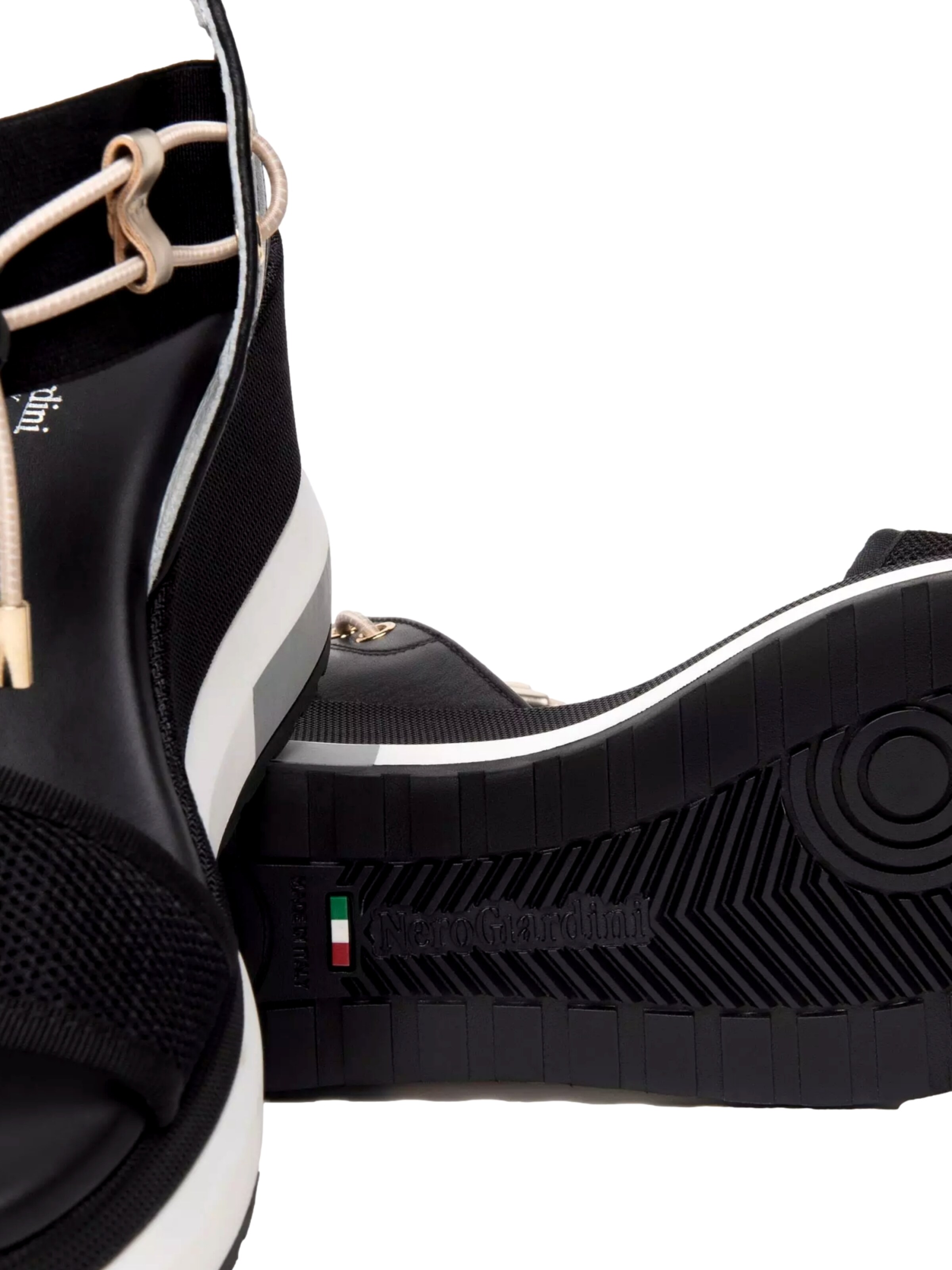 Sandales Nero Giardini en noir