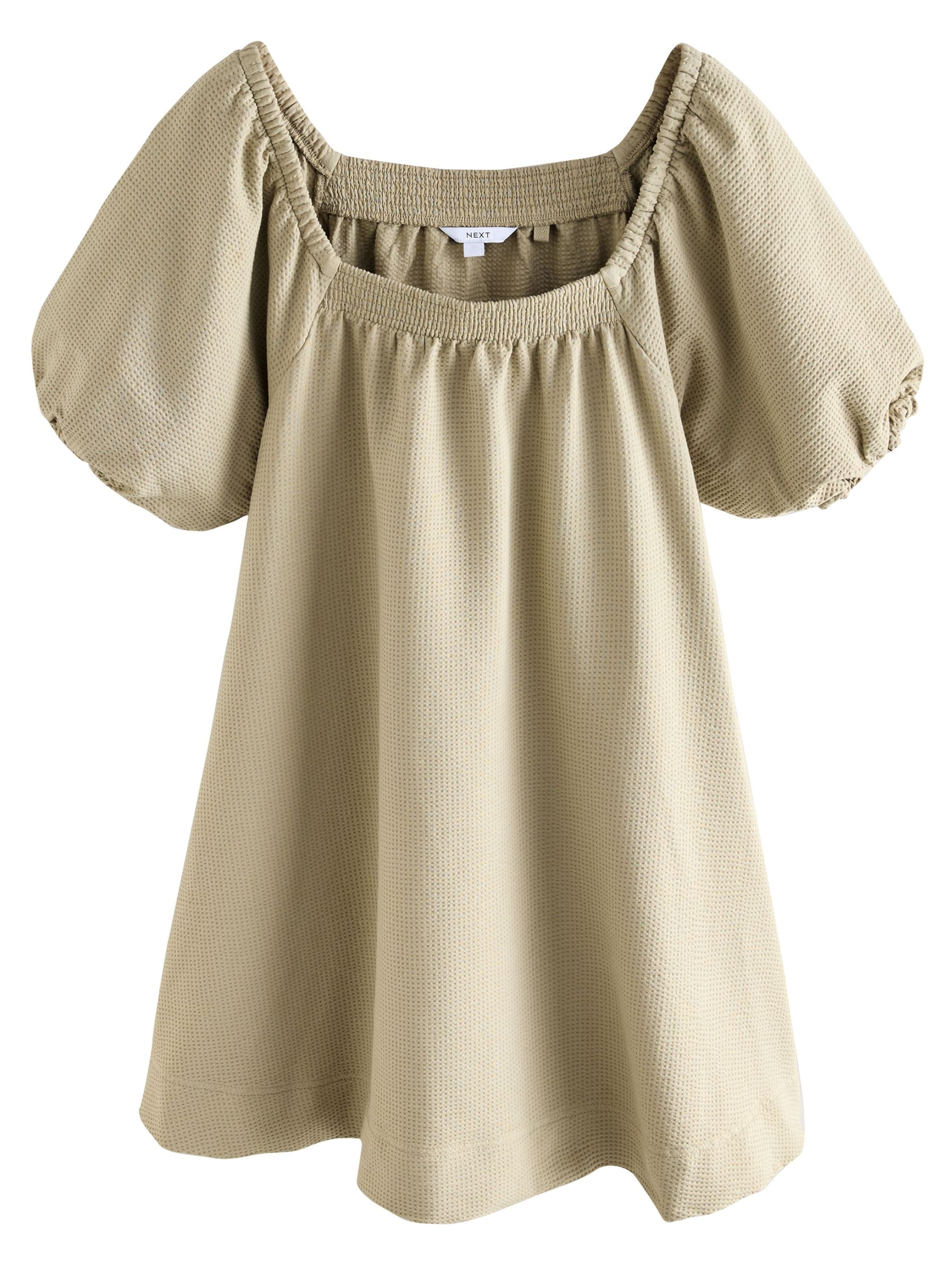 Next Klänning i grön: framsida