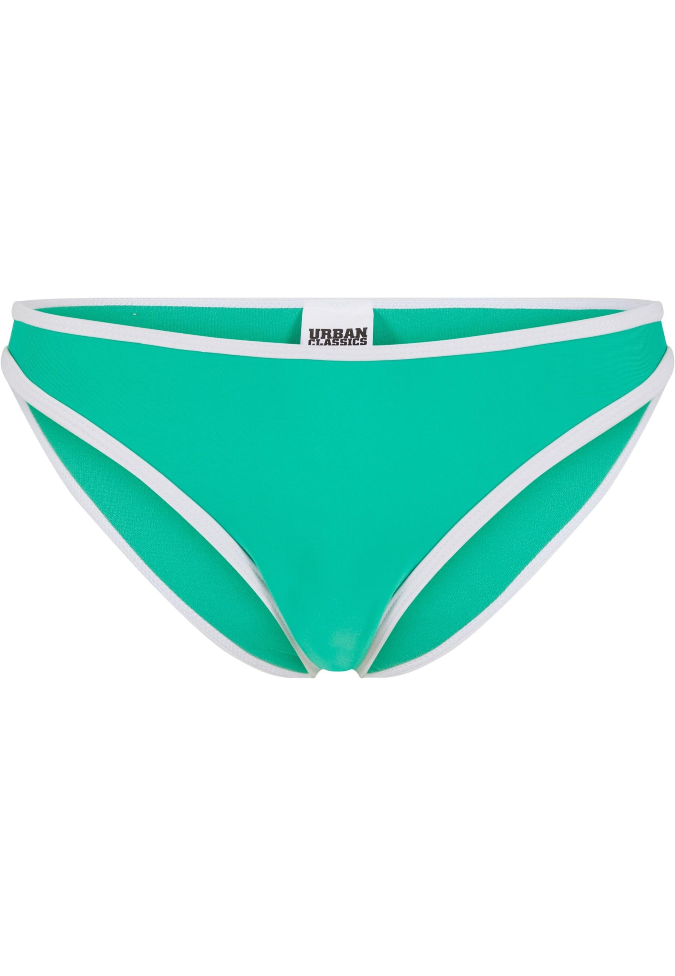 Urban Classics Triangle Bikini in Green