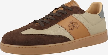La Martina - Zapatillas deportivas bajas 'LFM262' en beige: frente