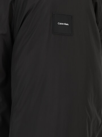 Giacca di mezza stagione di Calvin Klein Big & Tall in nero