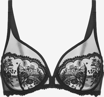 Simone Perele T-shirt Bra 'Intrigue' in Black: front