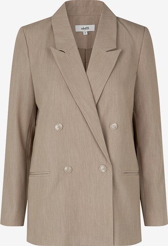 mbym Blazers 'Brennda' in Beige: voorkant