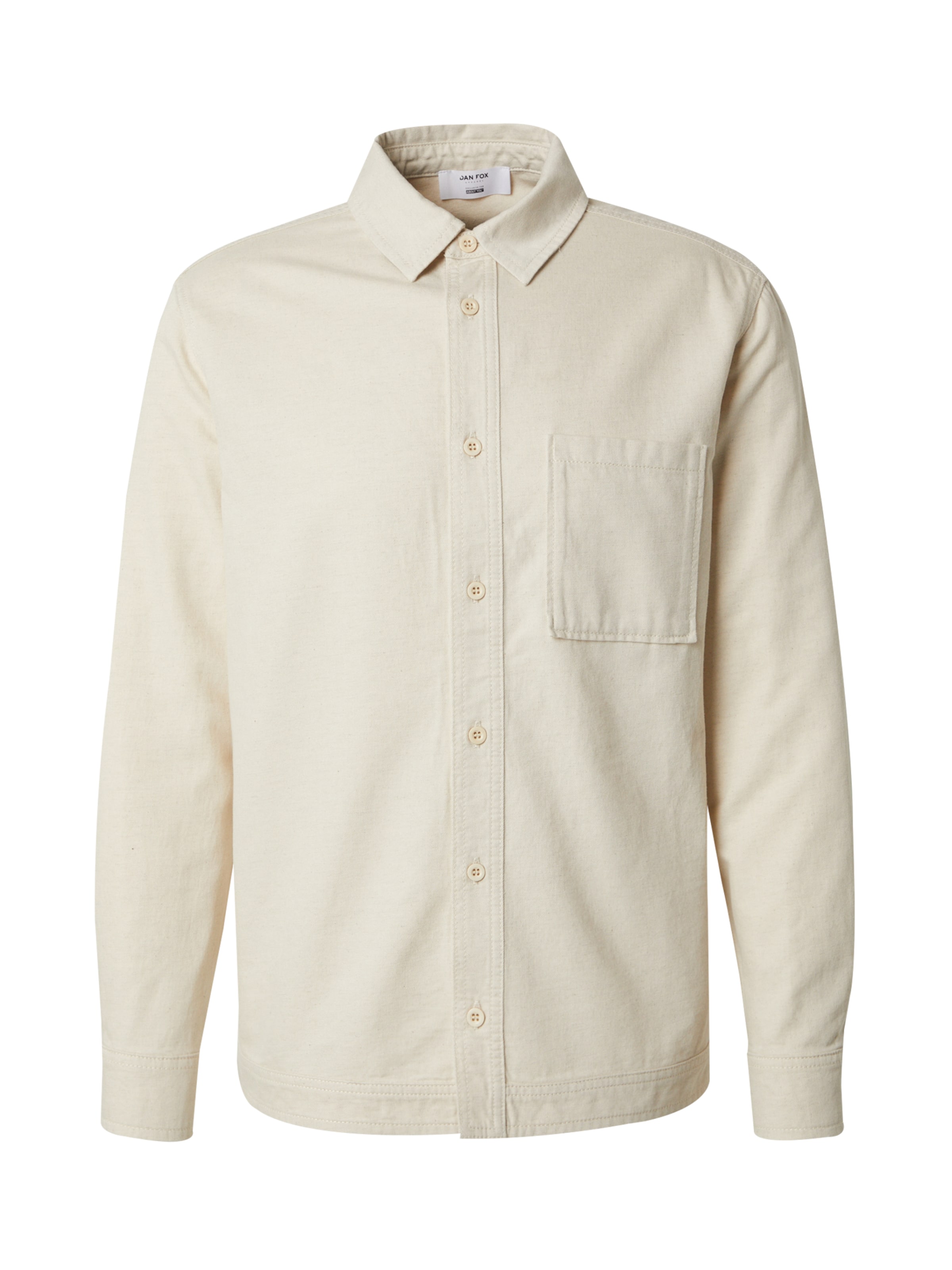 DAN FOX APPAREL Button Up Shirt 'Mick' in Off white, Item view