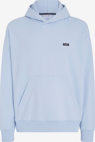 Sweat-shirt Calvin Klein en bleu : devant