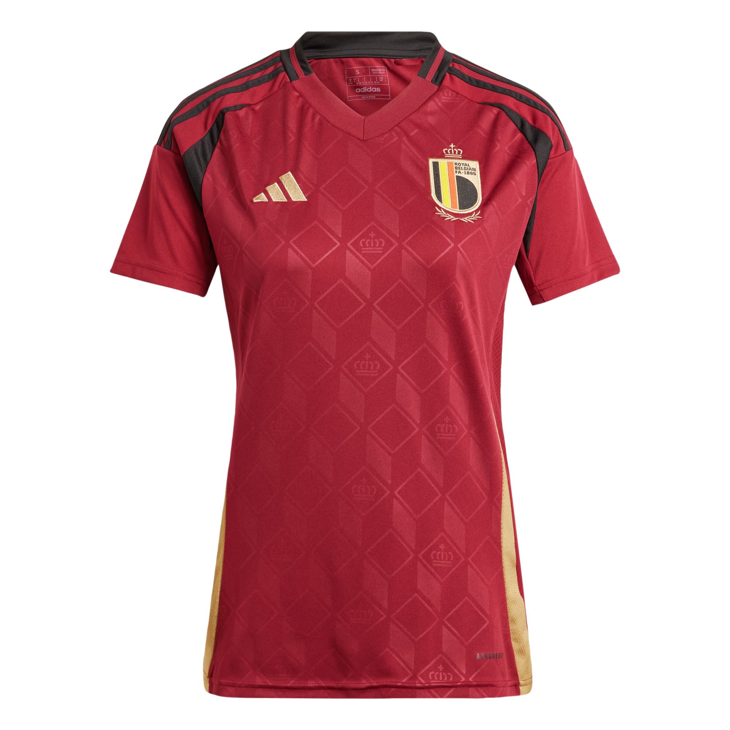 Maillot 'Belgium 24 Home' ADIDAS PERFORMANCE en rouge : devant