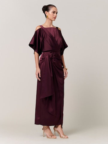 purpurinė Sável Vakarinė suknelė 'Josylin'