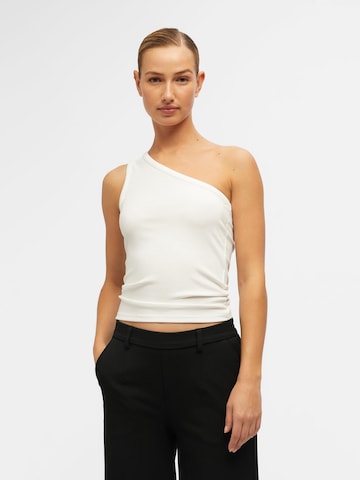 OBJECT Top 'LUCA' in White: front
