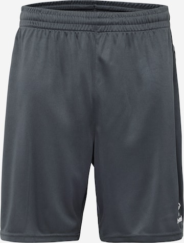 Hummel Regularen Športne hlače 'AUTHENTIC' | siva barva: sprednja stran