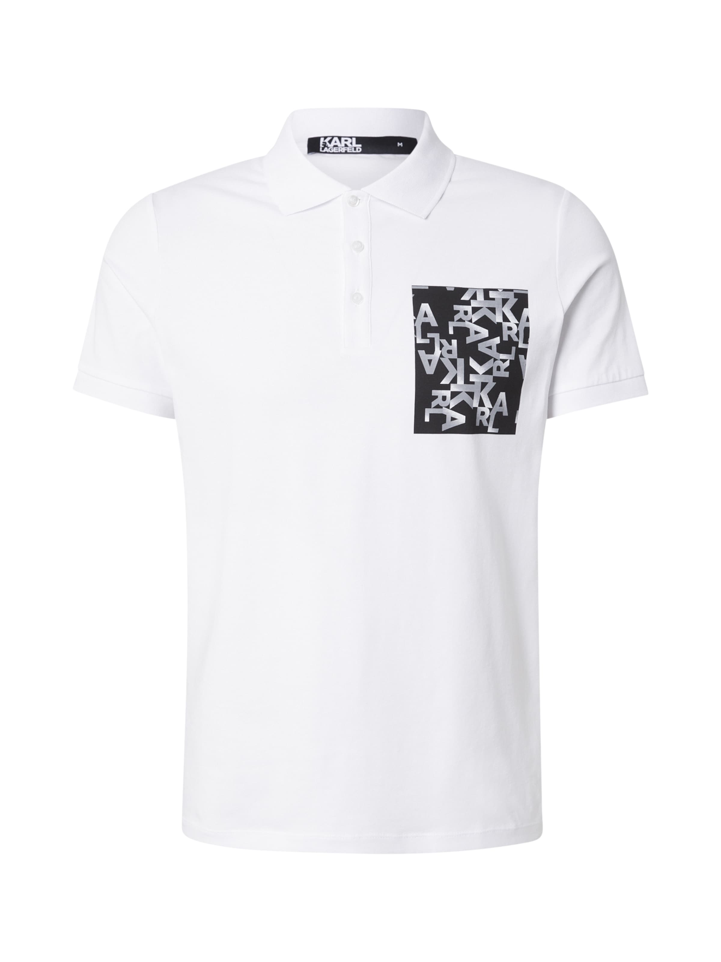 Karl Lagerfeld T-shirt i vit: framsida