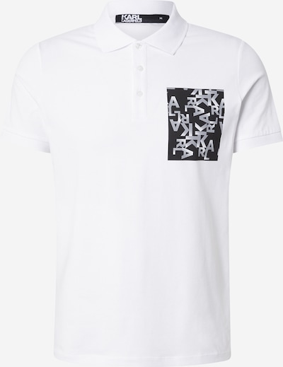 Karl Lagerfeld Paita värissä harmaa / musta / valkoinen, Tuotenäkymä