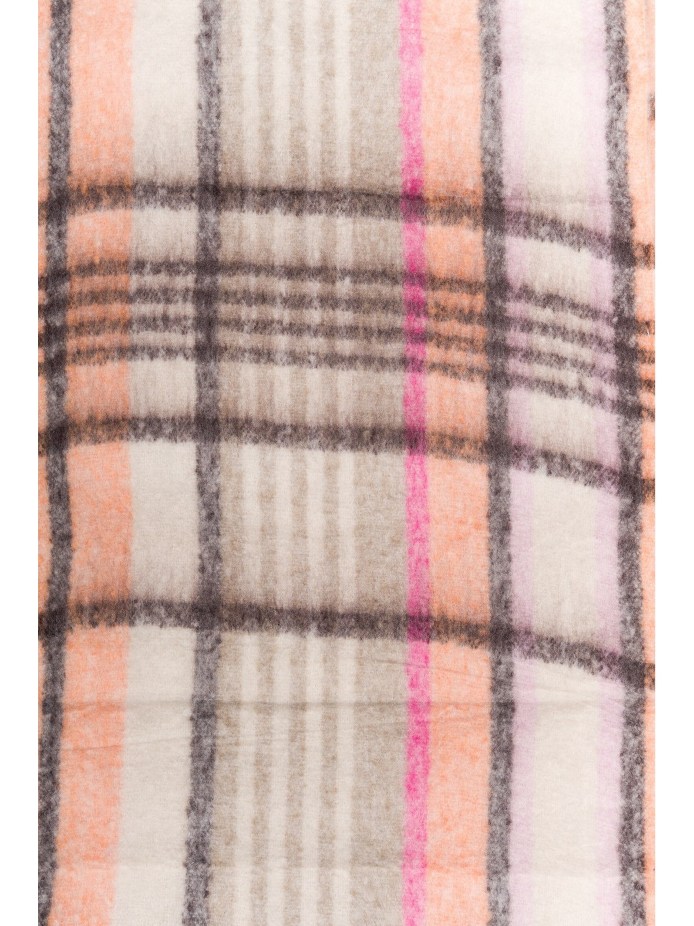 styleBREAKER Schal 'Web Strickschal Streifen bunt'‌‌‌‌‌‌ in Grau