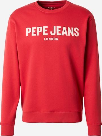 Pepe Jeans Sweatshirt in Rot: Vorderseite