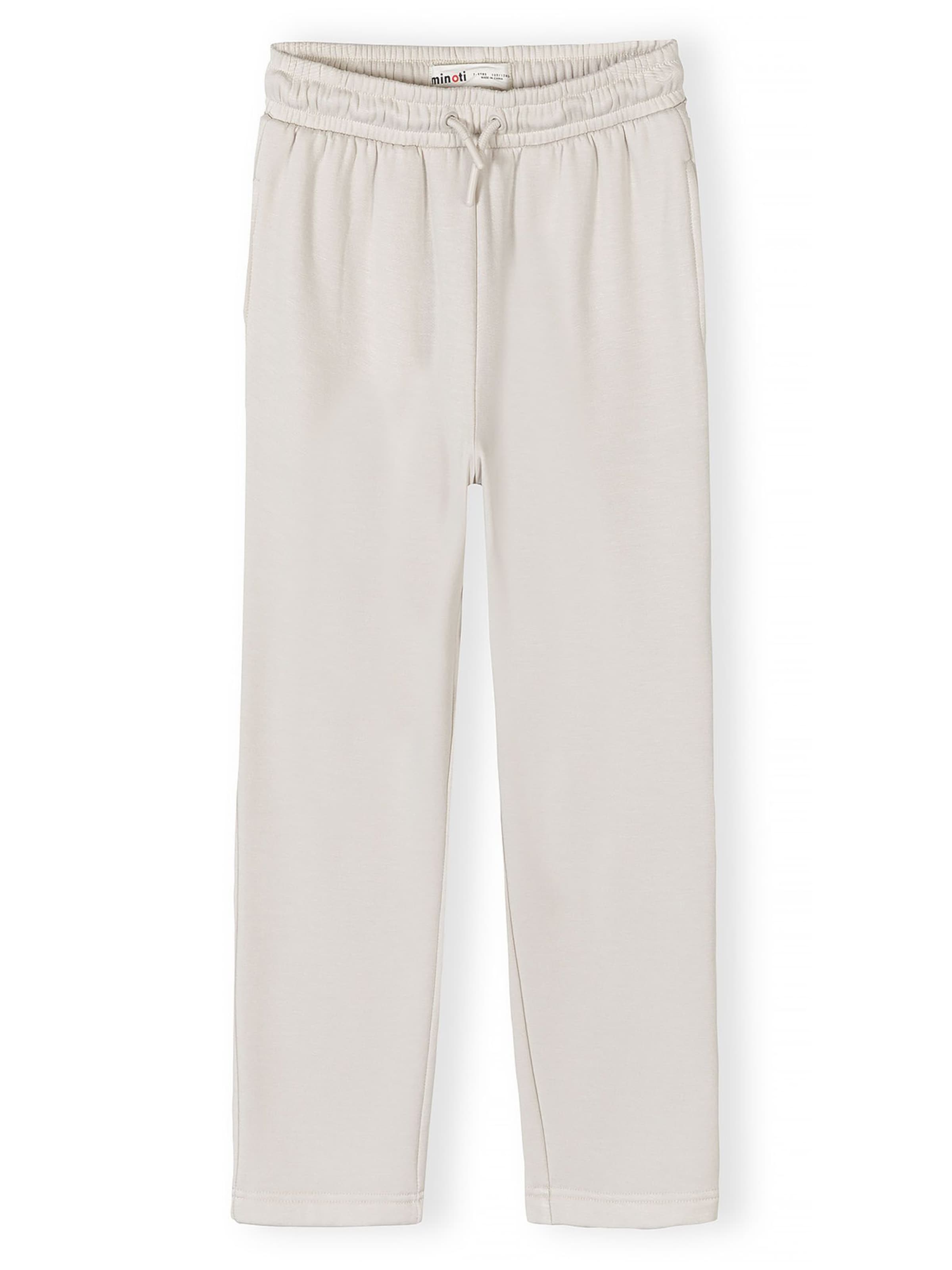 MINOTI Pantalon en 140-146/Regular en blanc cassé, Vue avec produit