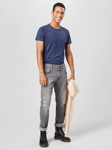 REPLAY Slimfit Jeans 'Anbass' in Grau