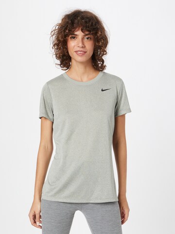 NIKE Funktionsshirt in Grau: predná strana