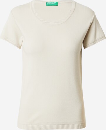 UNITED COLORS OF BENETTON Trui in Beige: voorkant