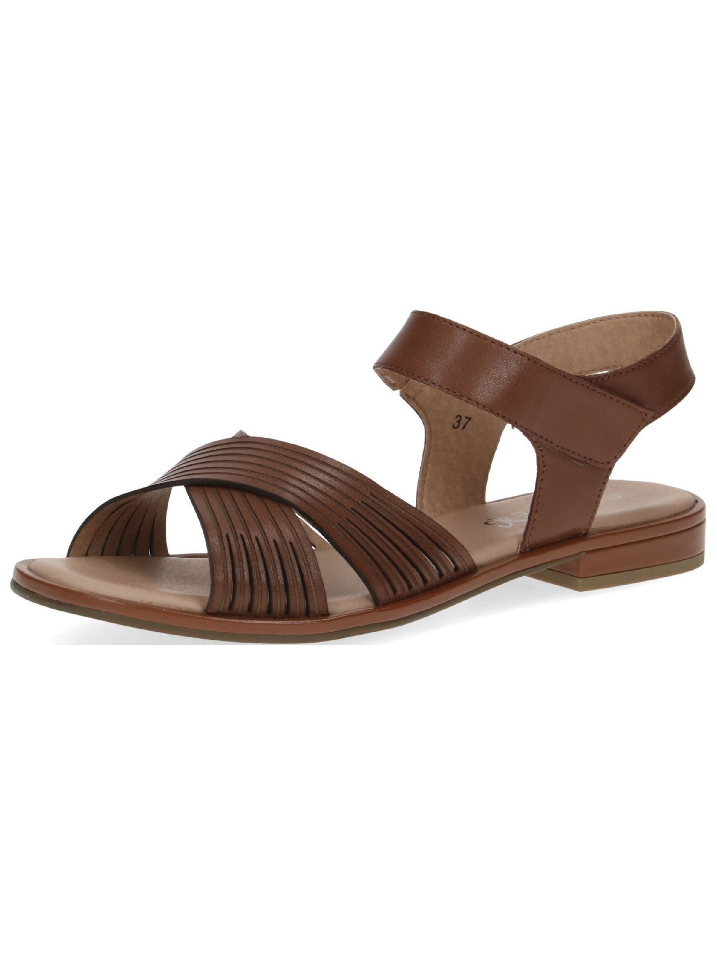 Sandalo con cinturino di CAPRICE in marrone: frontale