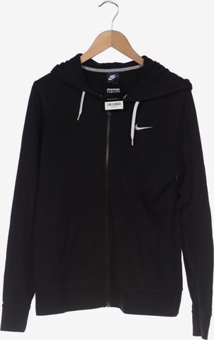 NIKE Sweatshirt & Zip-Up Hoodie in XL in Black: front