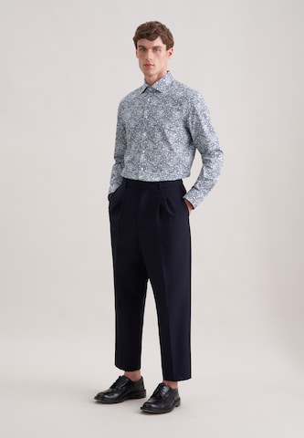 Coupe slim Chemise business 'Classic Essentials' SEIDENSTICKER en bleu