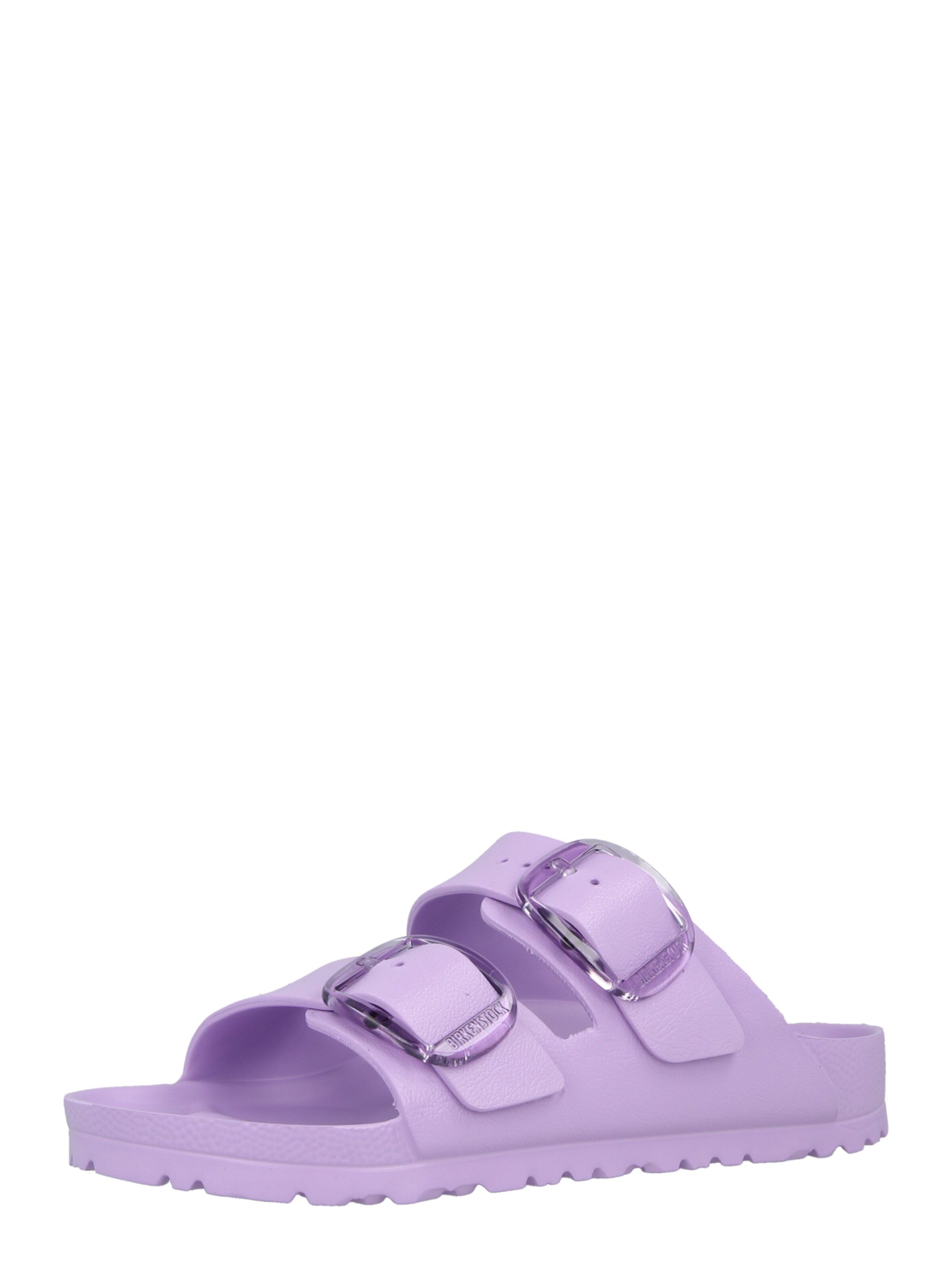BIRKENSTOCK Muiltjes 'Arizona' in Lila: voorkant