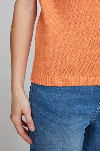 b.young Knitted Top 'Nelo' in Orange