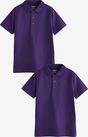T-Shirt Next en violet : devant