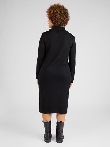 ONLY Carmakoma Knitted dress 'Brandie' in Black