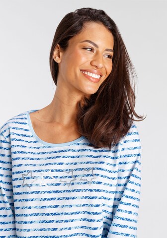 VIVANCE Pyjama 'Dreams' in Blau