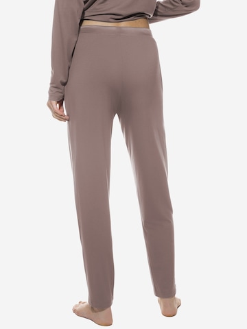 Mey Skinny Pajama Pants 'Pure Chic' in Brown