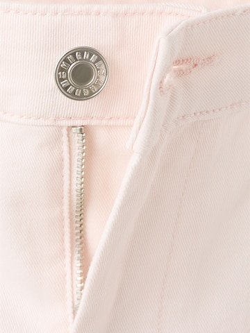 MANGO - Barrel Pantalón vaquero cargo 'PAPAYA' en rosa