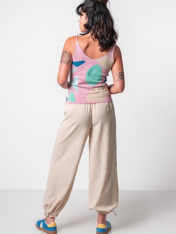 trueStory Wide leg Pants 'FJELLA' in Beige