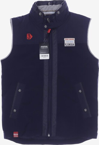 TOM TAILOR Vest in M in Blue: front