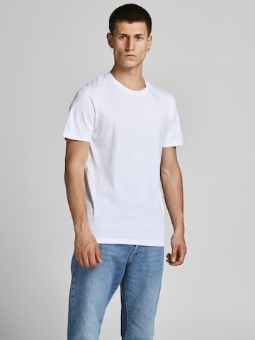 T-Shirt 'Essentials' JACK & JONES en bleu : devant