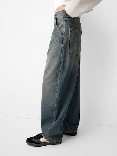 Bershka Kavbojke | moder denim barva, Prikaz izdelka