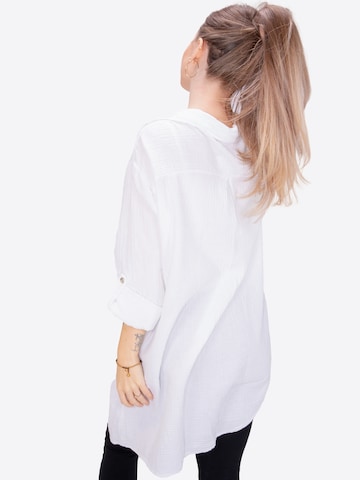 Chemisier 'Jessy' Seasons of April en blanc