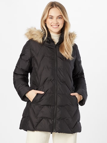 Trendyol Winter Coat in Black: front