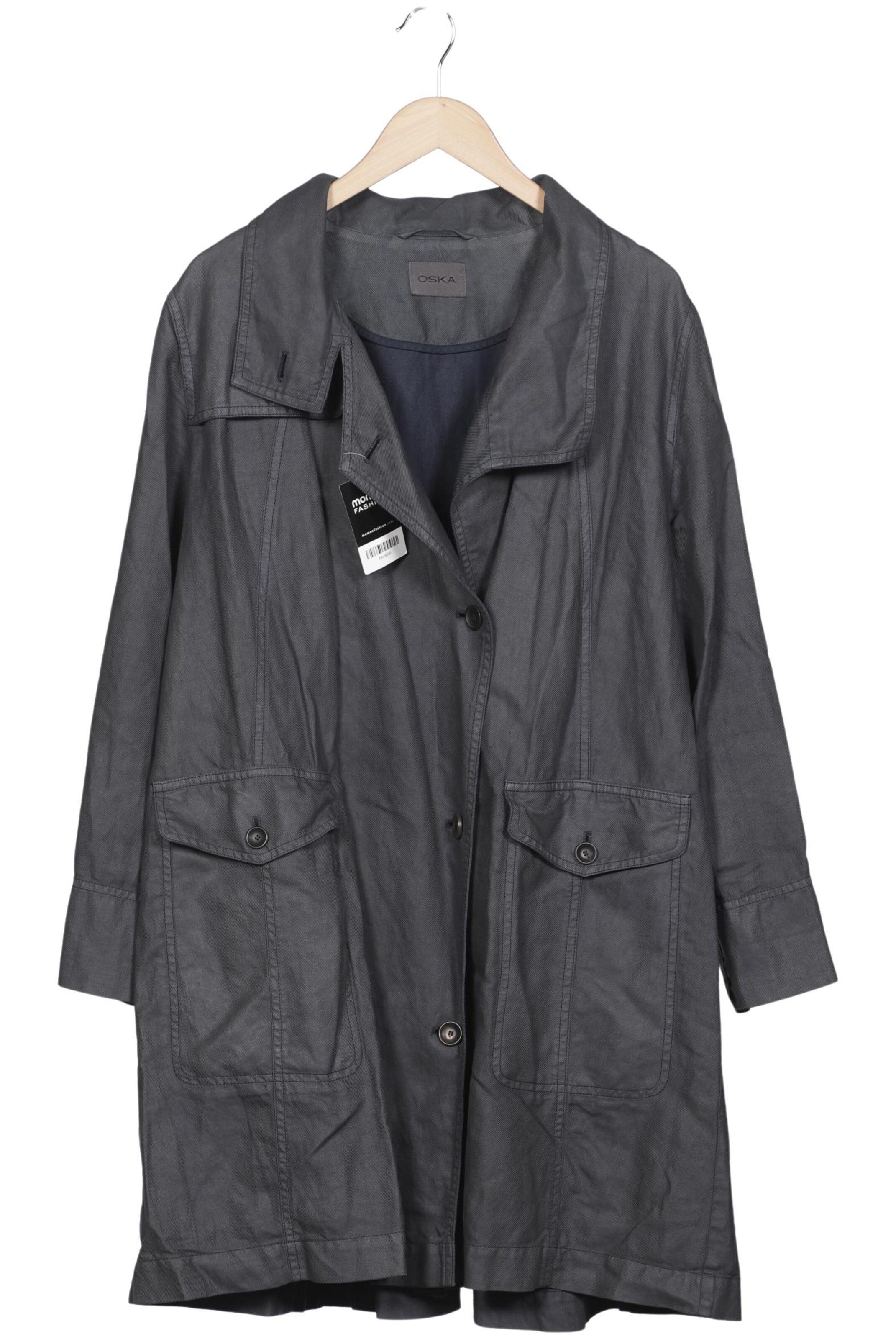 OSKA Jacket & Coat in XXXL in Grey: front