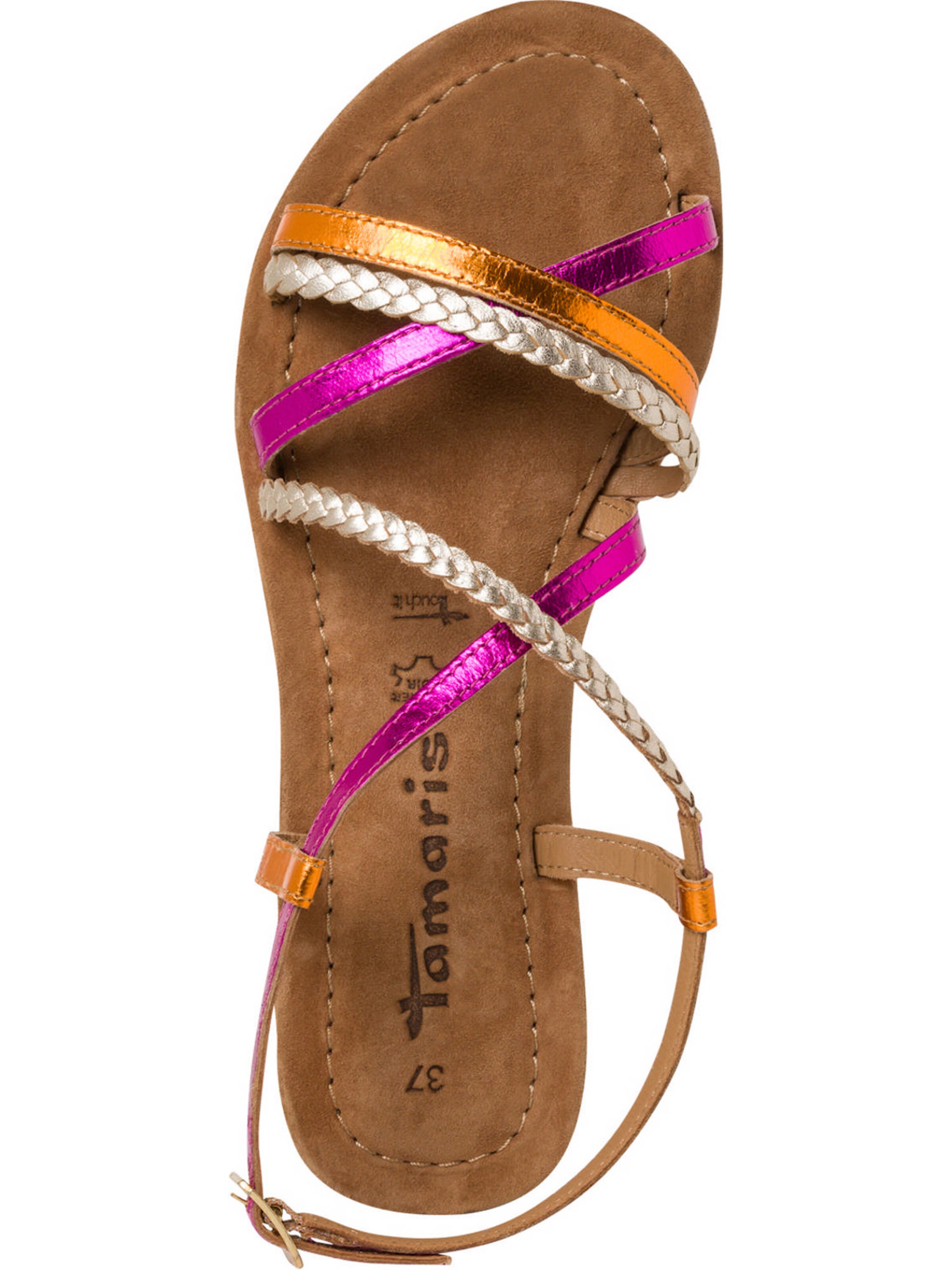 Tamaris Sandalen met riem in Gemengde kleuren