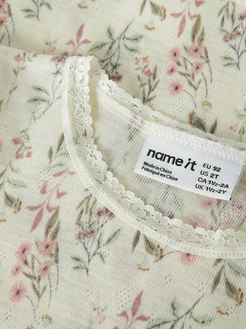 T-Shirt 'NMFWANG' NAME IT en blanc