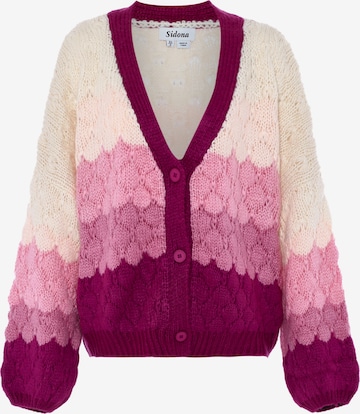 SidonaKardigan - ljubičasta boja: prednji dio